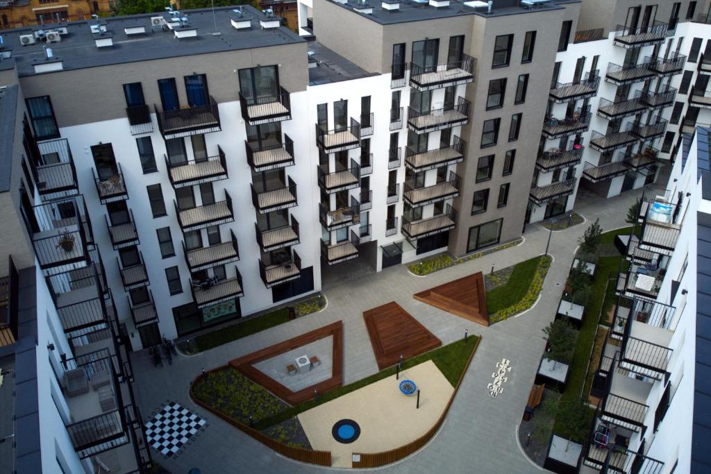 Budova, kde se apartmán nachází