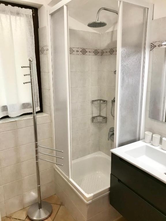 Kúpeľňa v ubytovaní Il Ciottolo Apartments