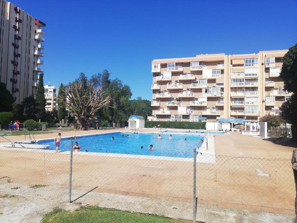 Bazén v ubytovaní Edificio Agata alebo v jeho blízkosti
