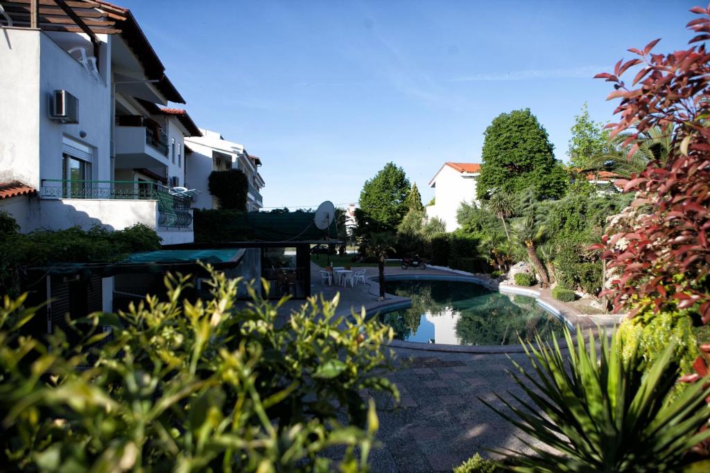 Zahrada ubytování Aristides Hotel