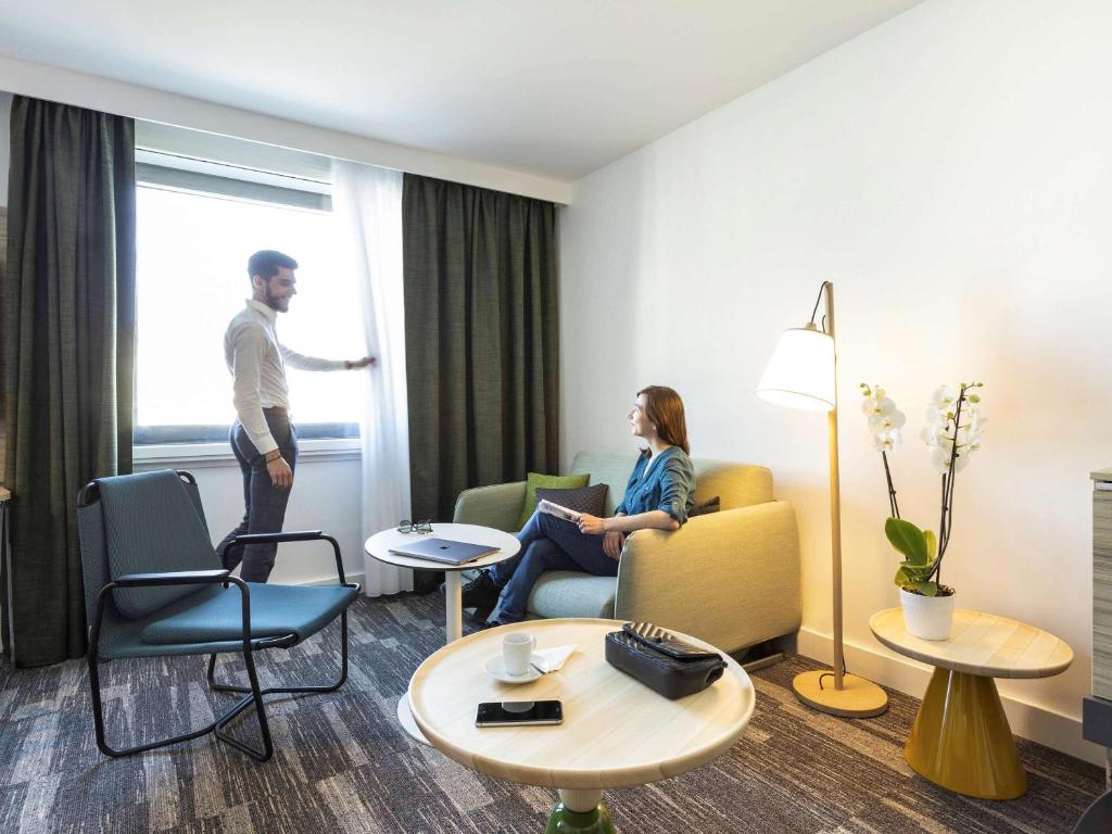 Posezení v ubytování Novotel Annecy Centre