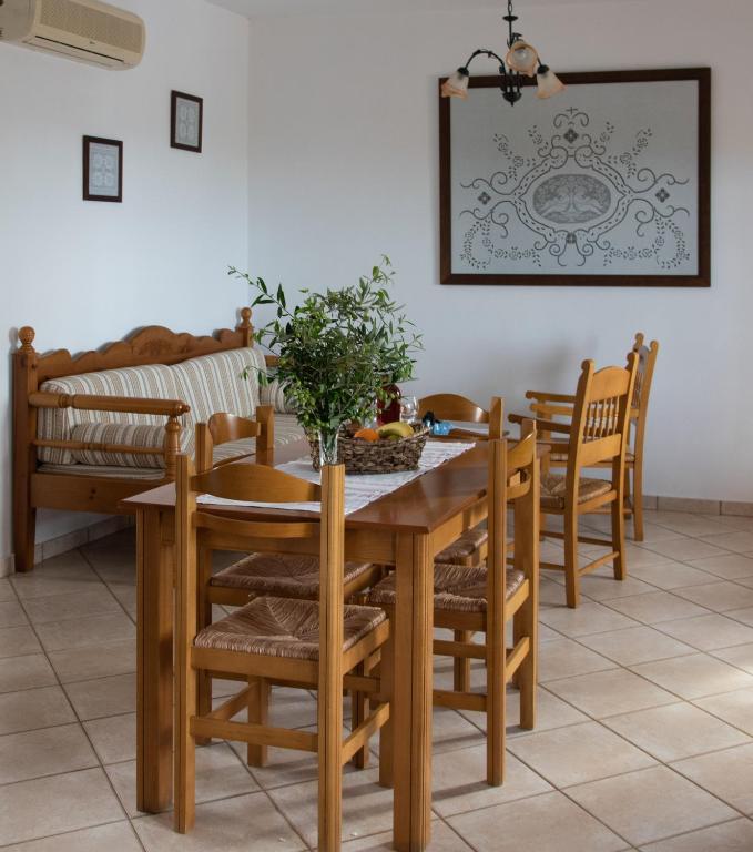 Posezení v ubytování Nireides villas 'TOP DESTINATION'