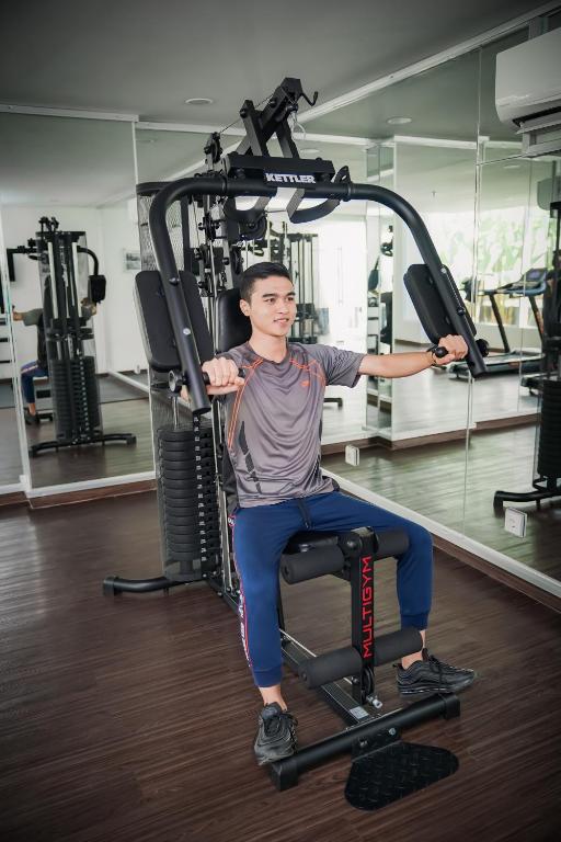 Fitness centrum a/nebo fitness zařízení v ubytování Luminor Hotel Purwokerto By WH