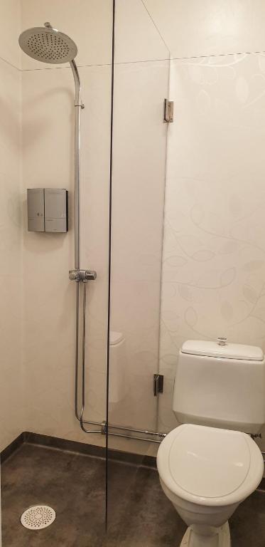 Koupelna v ubytování Svefi Vandrarhem - Hostel