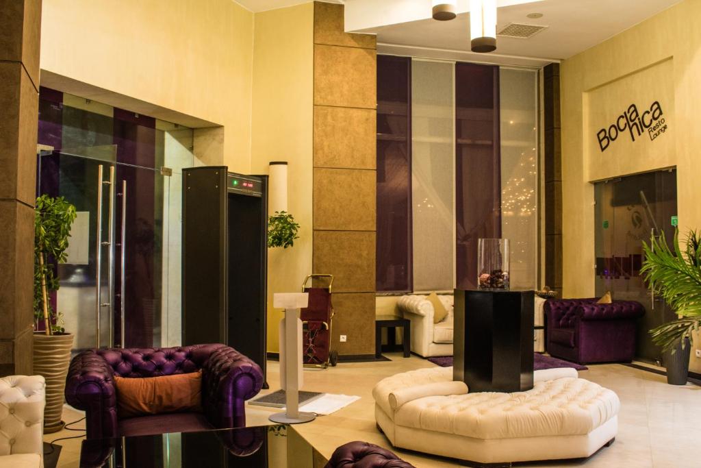Vstupní hala nebo recepce v ubytování Tempoo Hotel Marrakech City Centre Adults Only