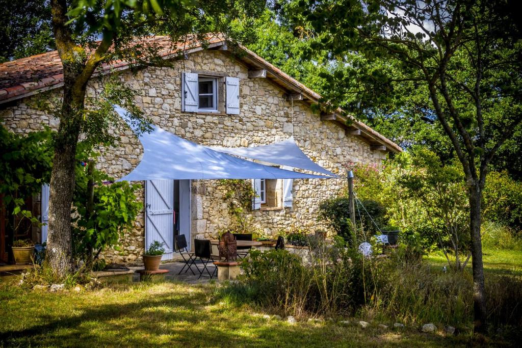 Zahrada ubytování Chambres d'hôtes Enmarcade