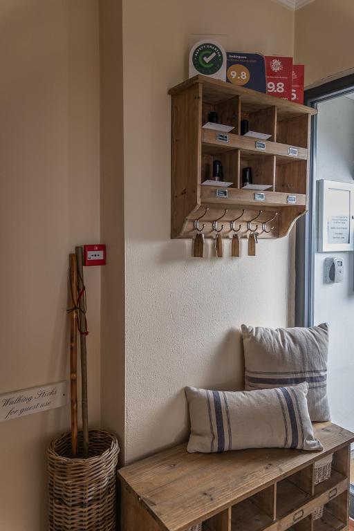 Postel nebo postele na pokoji v ubytování Doolin View B&B