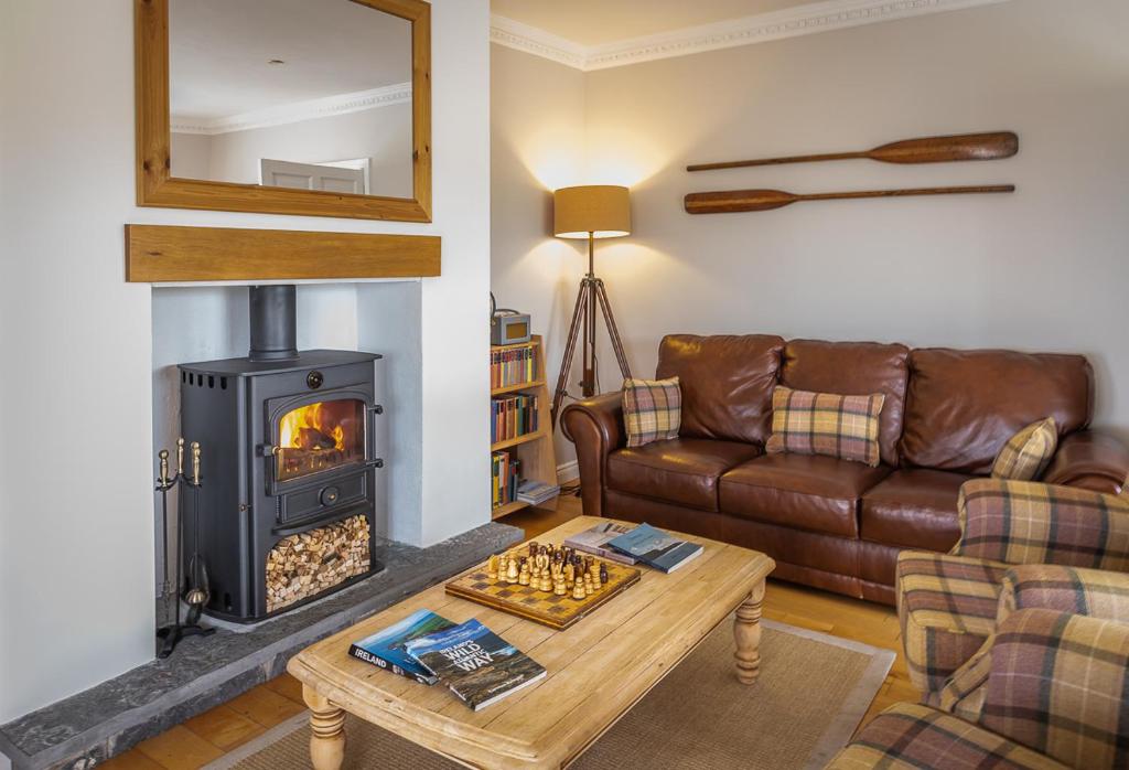 Posezení v ubytování Doolin View B&B