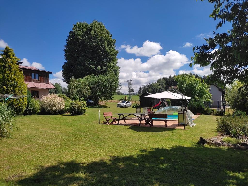 Zahrada ubytování Apartmány Roudnice