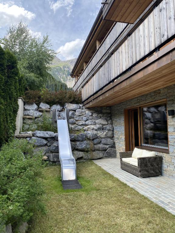 Zahrada ubytování Riffelalp Lodge