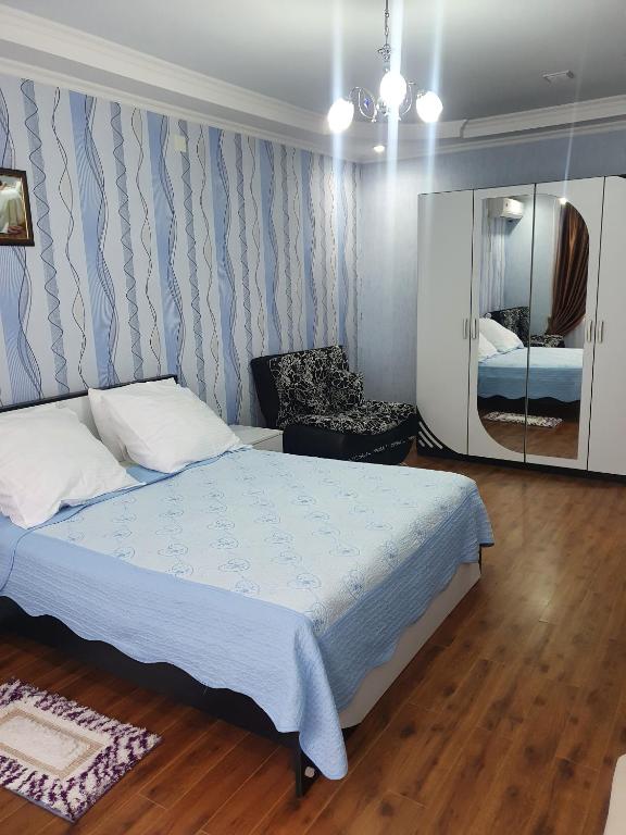 Voodi või voodid majutusasutuse Hotel Exotica toas