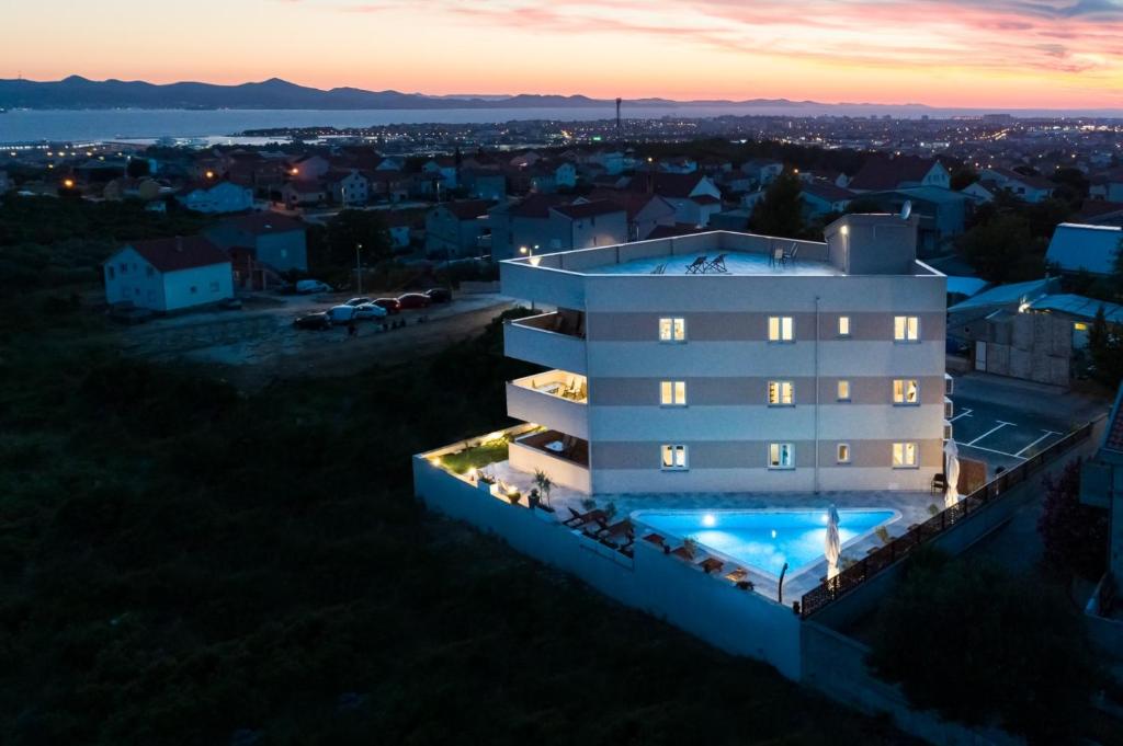 Bazén v ubytování Oliva Vallis Apartments nebo v jeho okolí