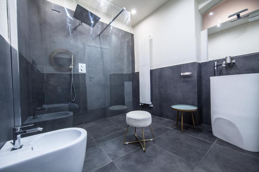 Kúpeľňa v ubytovaní Historic Center Luxury Apartment