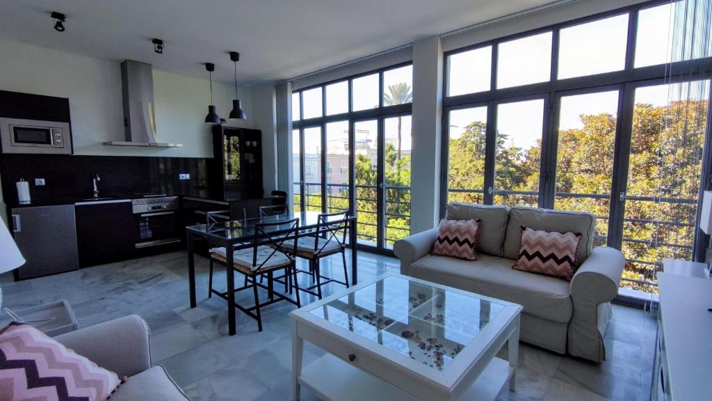 Kuchyňa alebo kuchynka v ubytovaní APARTAMENTOS MINA4 tipo I