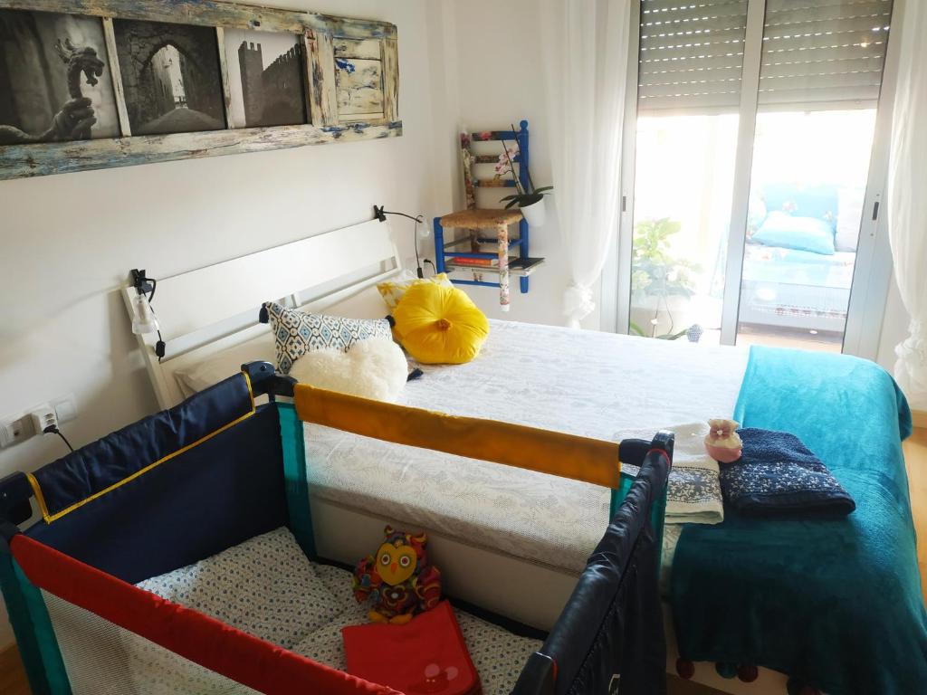 Postel nebo postele na pokoji v ubytování La terrasseta