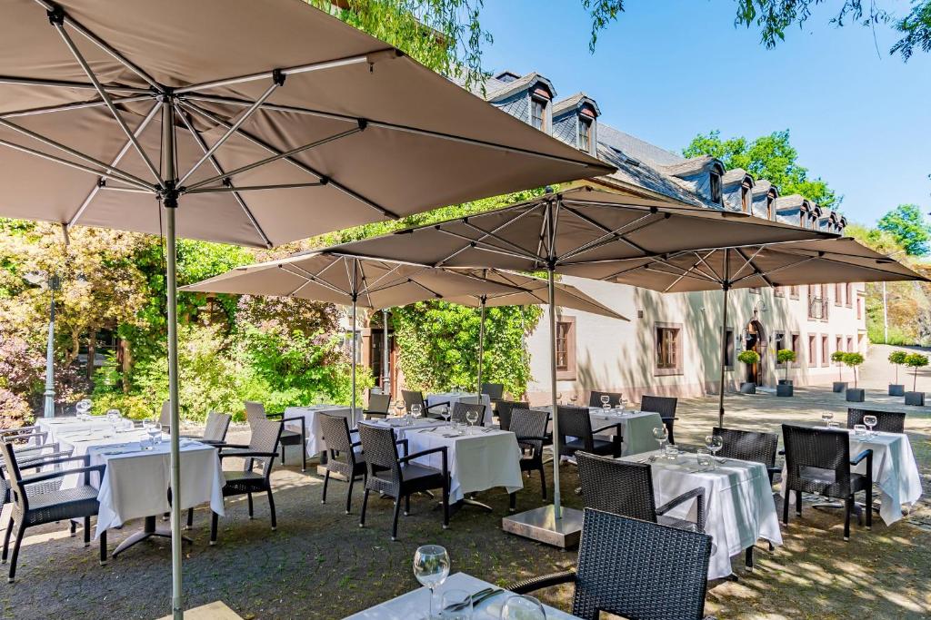 Restaurace v ubytování Aux Tanneries de Wiltz
