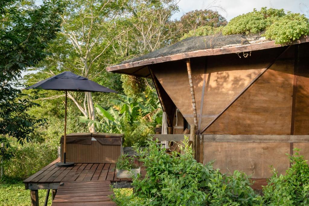 Zahrada ubytování Tava Glamping Lago