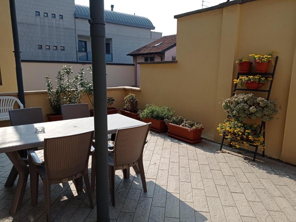 Balkón nebo terasa v ubytování da Irma in terrazza