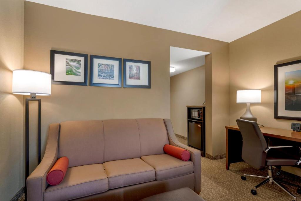 Comfort Suites Knoxville North - Suite Met Kingsize Bed - Niet-roken
