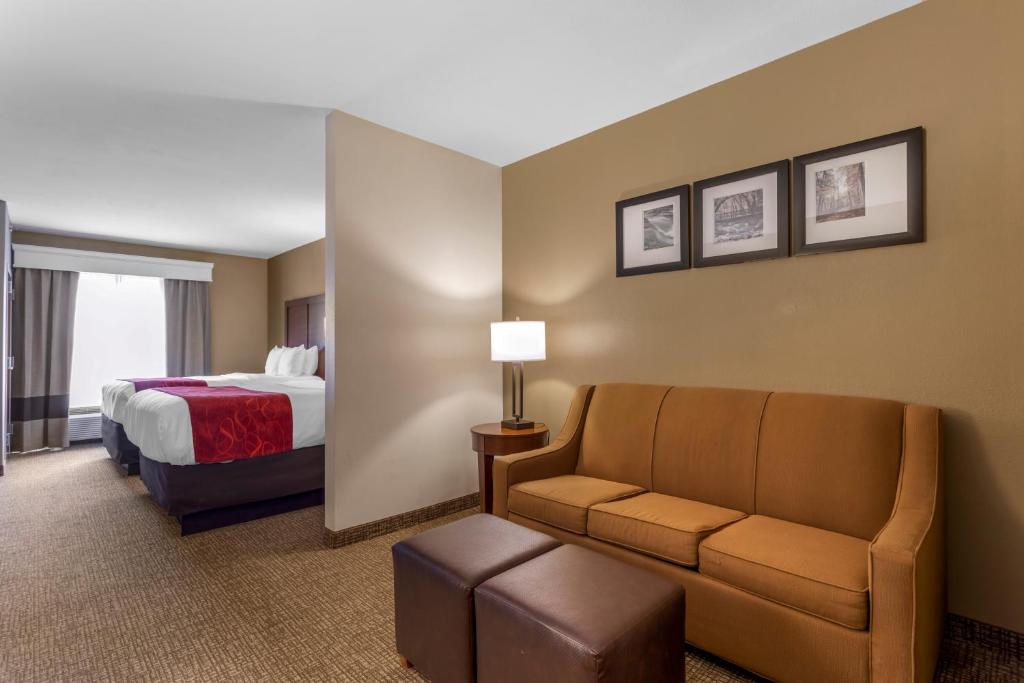 Comfort Suites Knoxville North - Queen Suite Met 2 Queensize Bedden – Niet-Rokers
