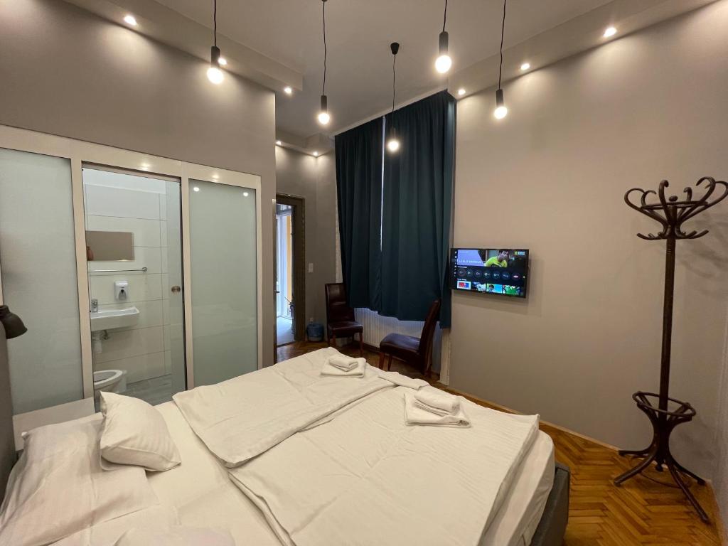 Postel nebo postele na pokoji v ubytování W19 Apartments