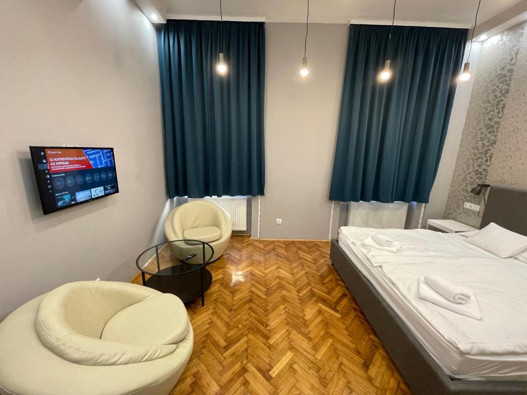 Postel nebo postele na pokoji v ubytování W19 Apartments