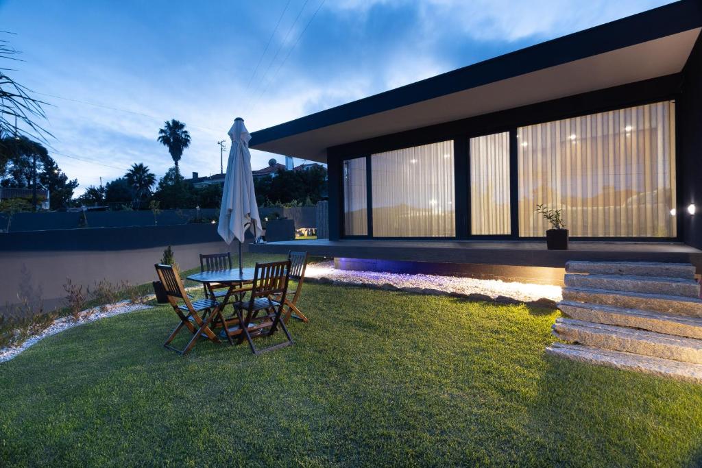 Zahrada ubytování Abraços dos Avós - Casas de aldeia