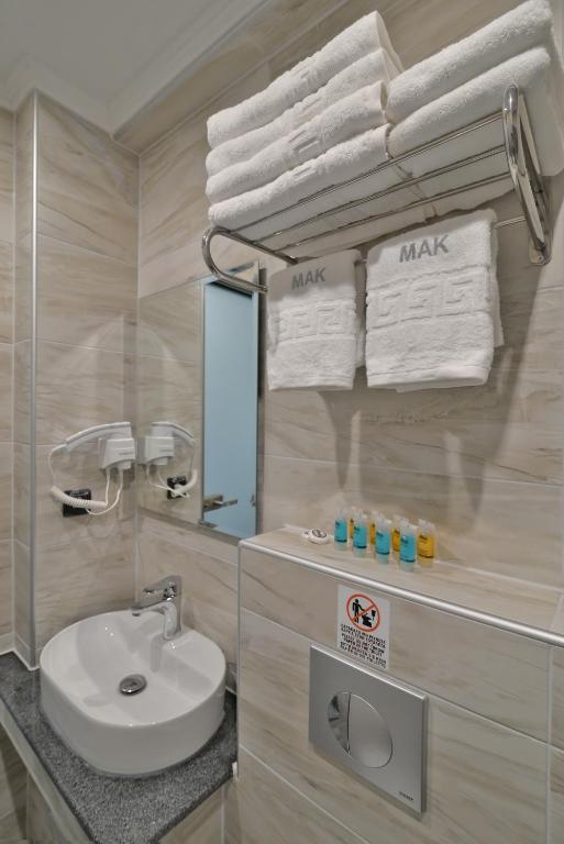 Koupelna v ubytování MAK Apartments