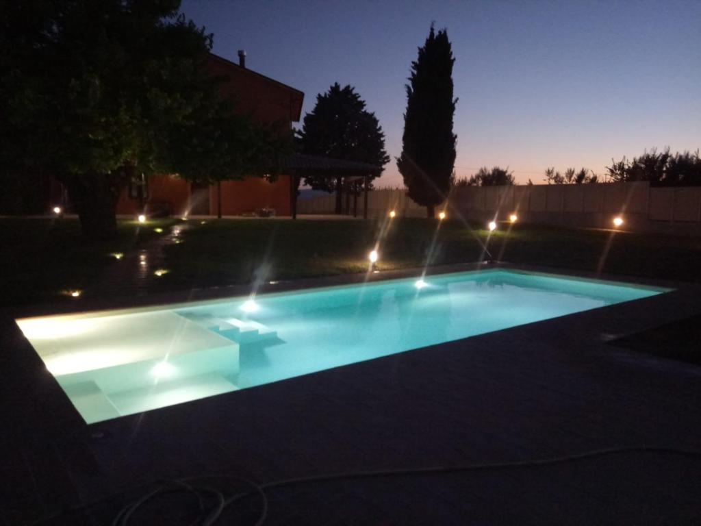 Bazén v ubytování Villa Silvia nebo v jeho okolí