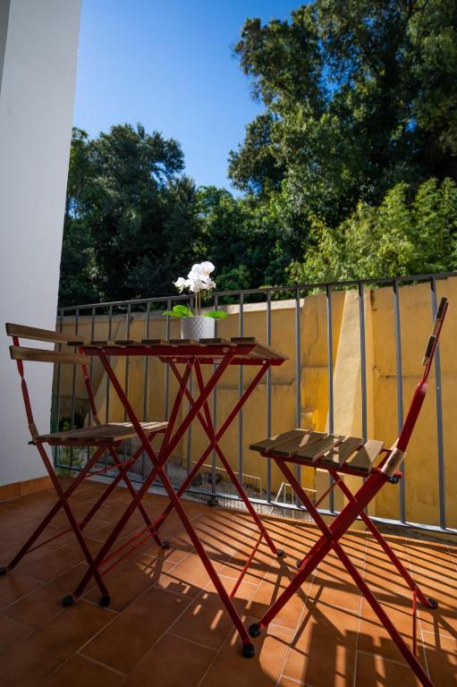 Balkón nebo terasa v ubytování Las Palomas 15
