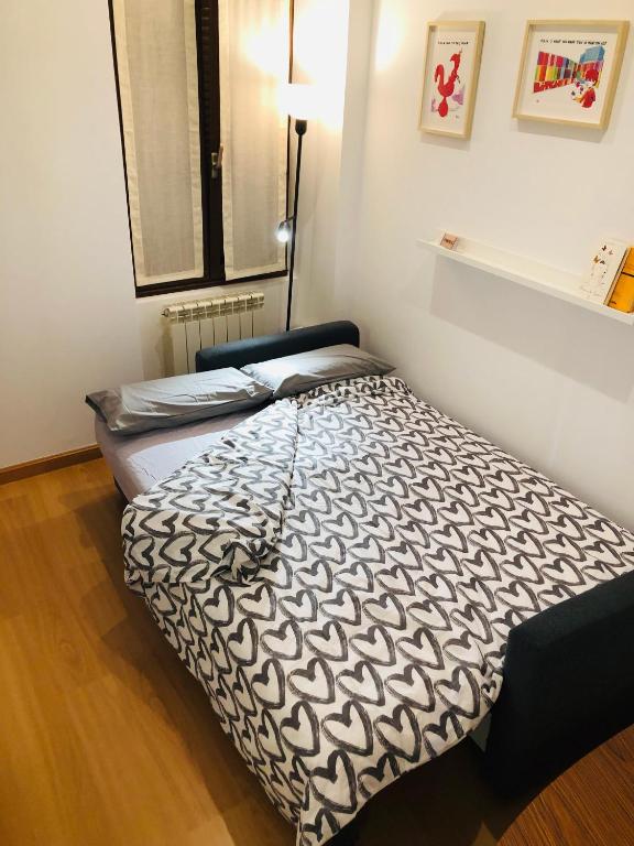 Postel nebo postele na pokoji v ubytování Apartamento The Wall Xperience
