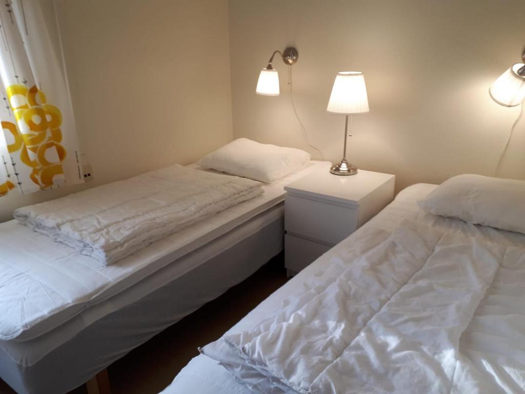 Private Beach Mäshult Kurs & Lägergård - Tweepersoonskamer Met Aparte Bedden