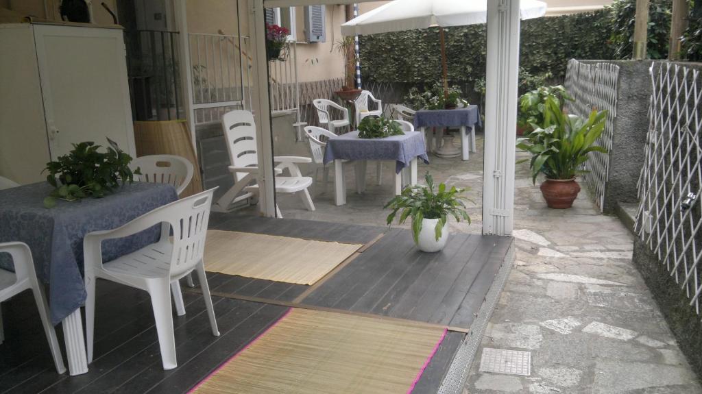 Patio nebo venkovní prostory v ubytování Le Conchiglie