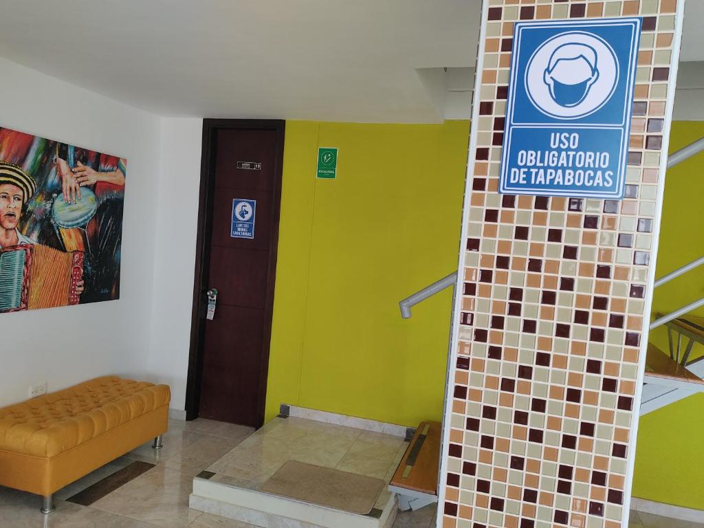 Certifikát, hodnocení, plakát nebo jiný dokument vystavený v ubytování HOTEL ESCALA GC Valledupar