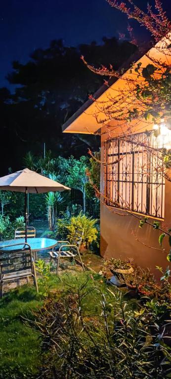 Zahrada ubytování Posada Los Chaneques Catemaco