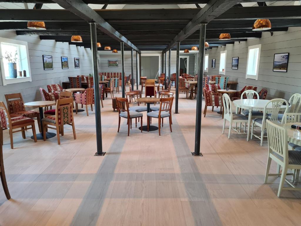 Restaurace v ubytování Enkegården Gårdshotell
