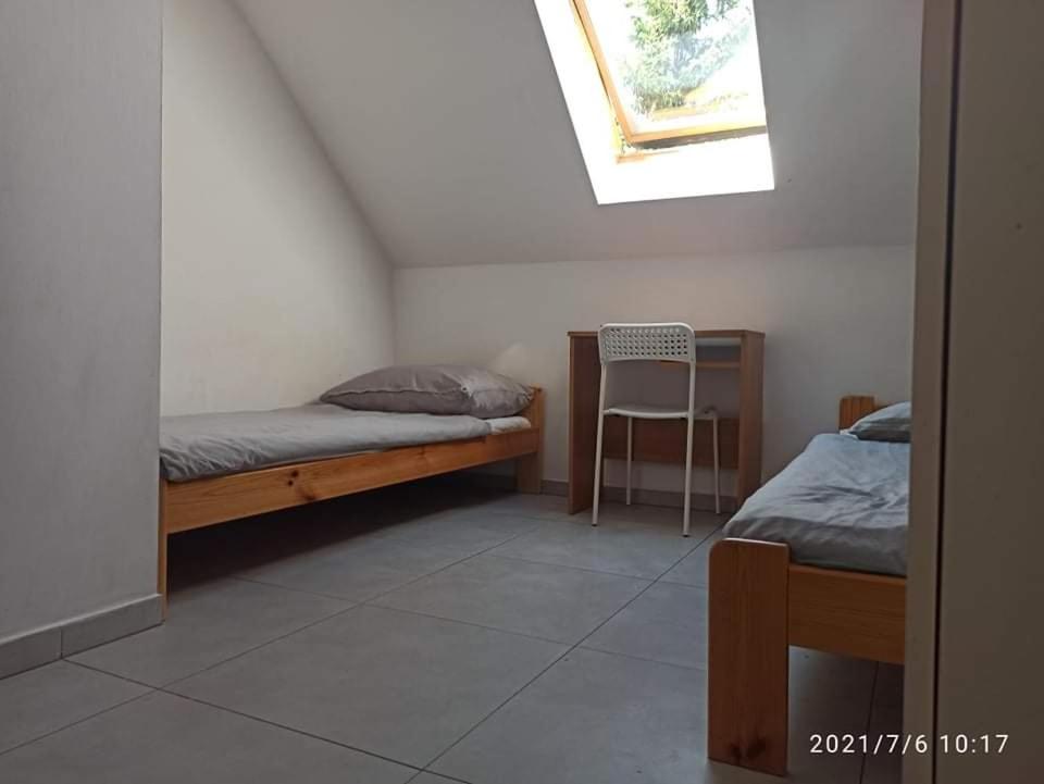 Krynica - pokoje - Habitación Doble Con Baño Privado