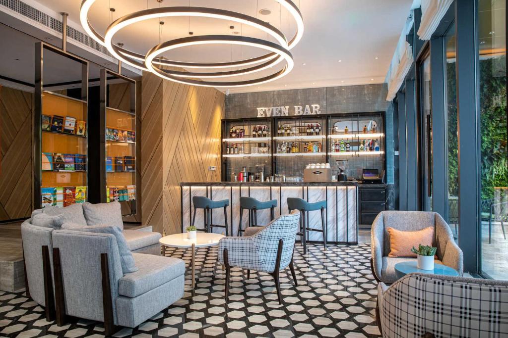 Posezení v ubytování EVEN Hotel Shenzhen Nanshan by IHG