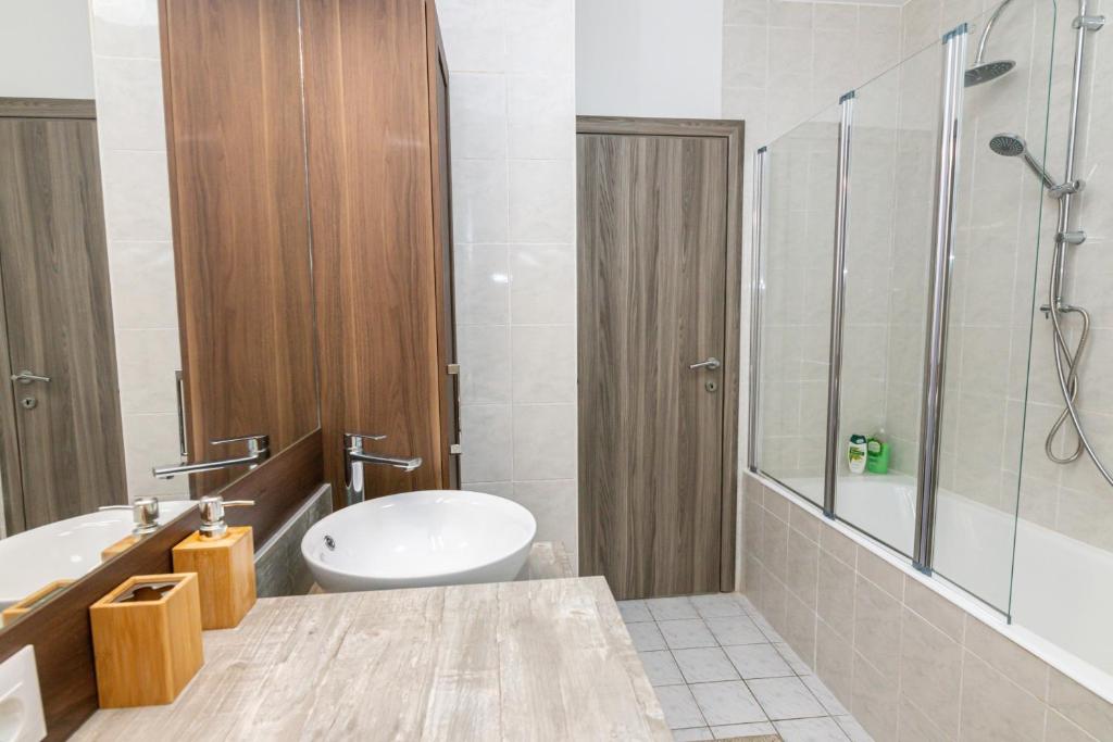 Kúpeľňa v ubytovaní APARTMENT NEVERA