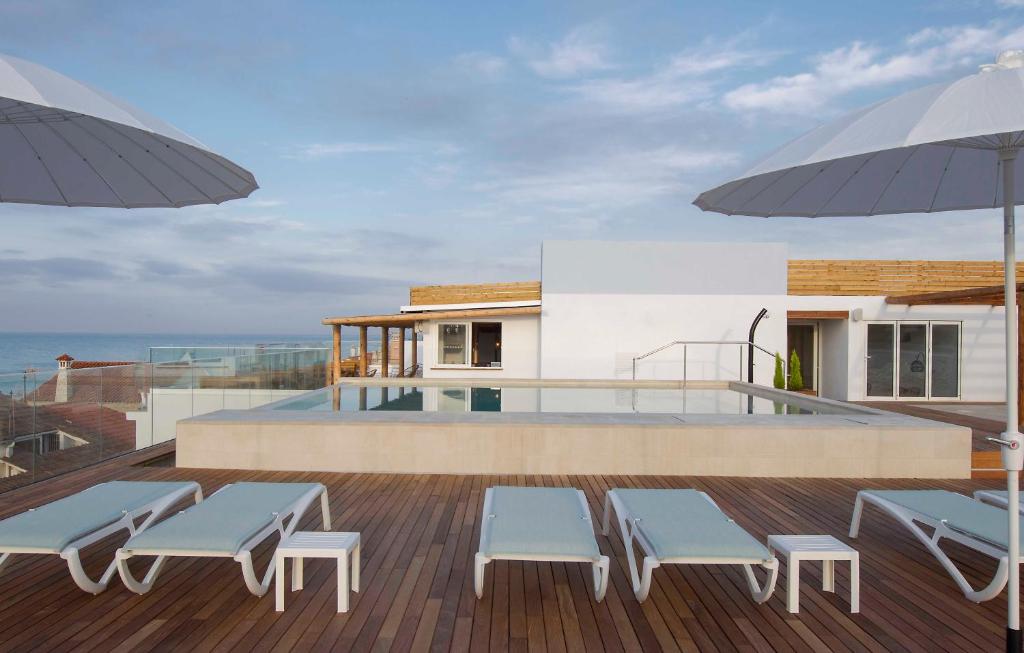 Balkón nebo terasa v ubytování May Altafulla Beach Boutique Hotel