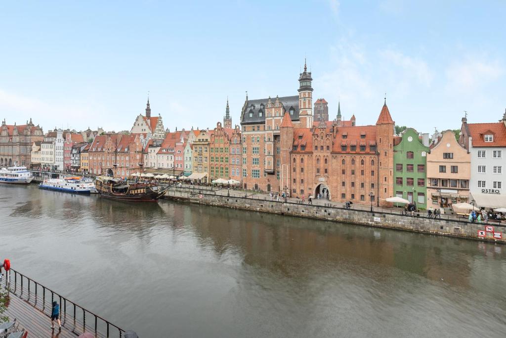 Výhľad na rieku v blízkosti apartmánu