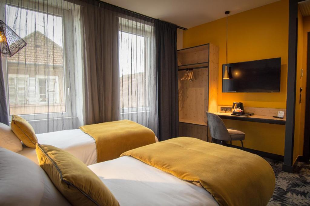 L' Hôtel & Spa Ribeauville-proche Colmar & Haut Koenigsbourg – photo 22