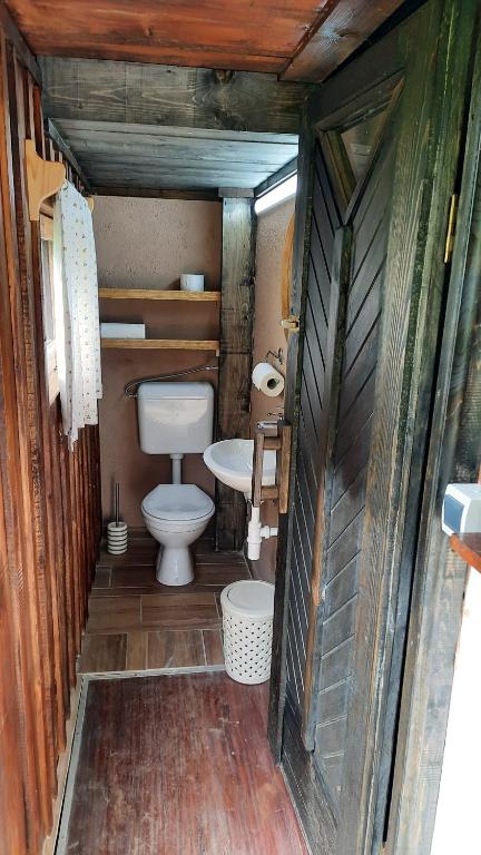 Koupelna v ubytování Guesthouse ANKL
