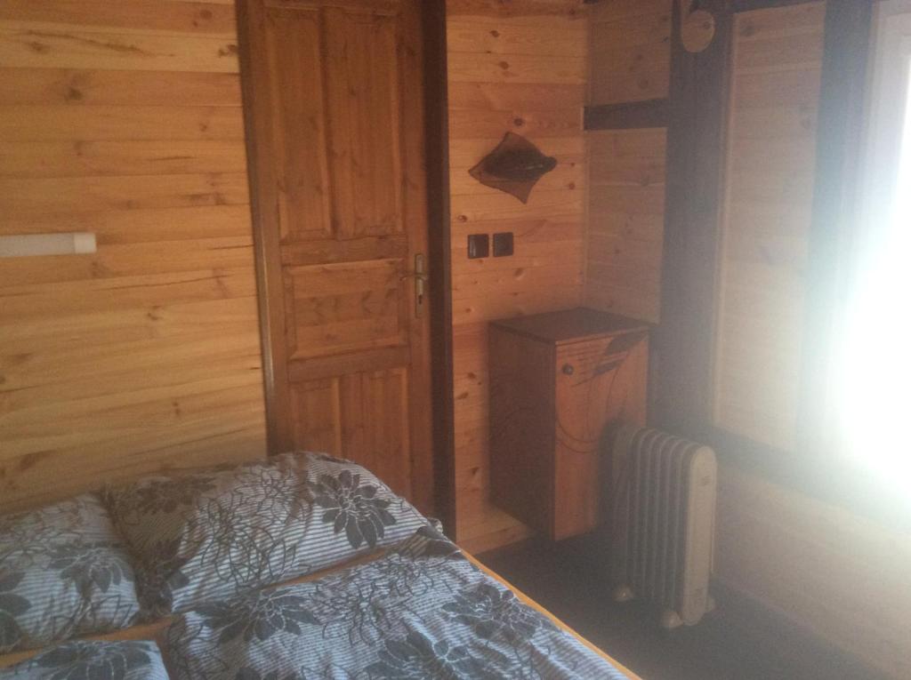 Postel nebo postele na pokoji v ubytování Břeclav centrum - U Pražáka