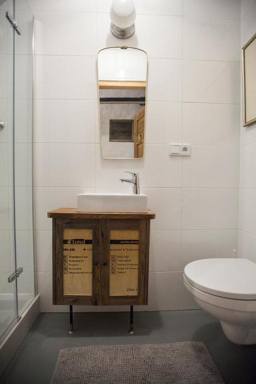 Kúpeľňa v ubytovaní Apartament przy Katedrze