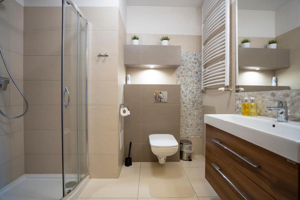 Koupelna v ubytování RentPlanet - Apartamenty Górna Resorts