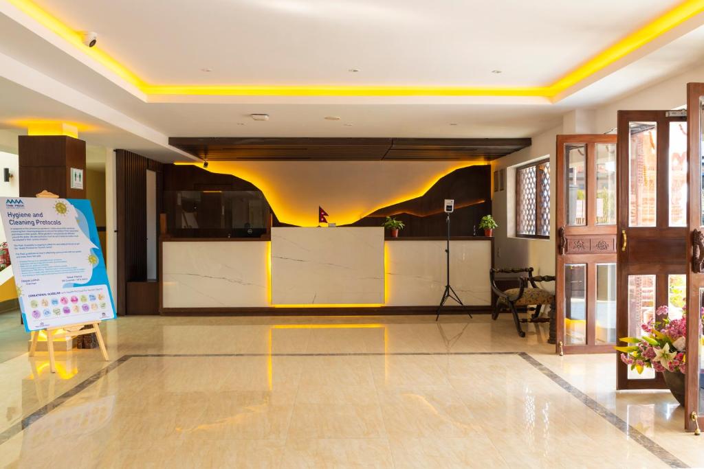 Fuajee või vastuvõtt majutusasutuses Hotel Ananda Pashupati