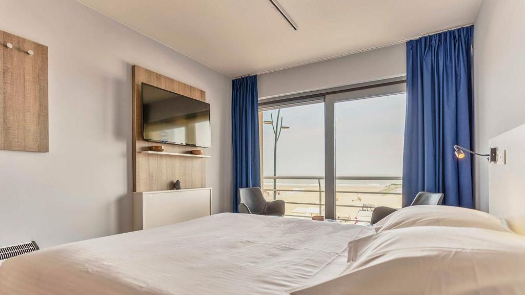 Holiday Suites Blankenberge - Studio - 2P |Lit Double |Vue De Mer Partielle
