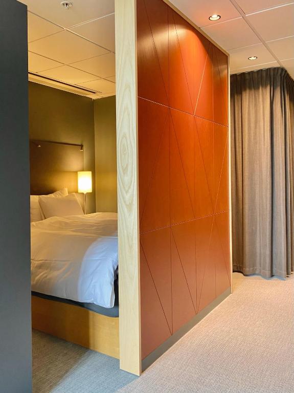 Postel nebo postele na pokoji v ubytování Mornington Hotel Bromma