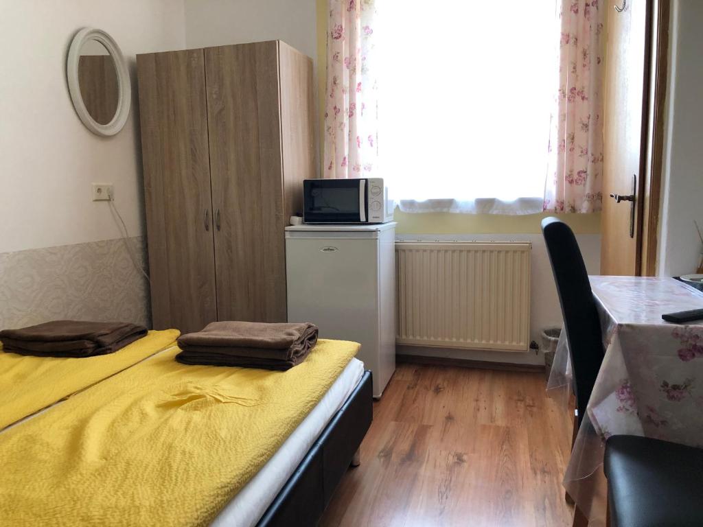 Postel nebo postele na pokoji v ubytování Haus Sonja